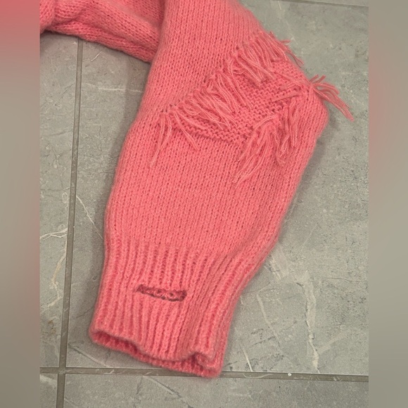 NWT Boutique Brand Chunky Oversized Distressed Sweater - Picture 8 of 9